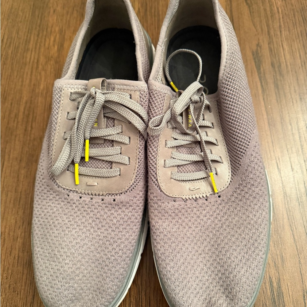 Cole Haan Gray Sneakers with Modern Mesh Design